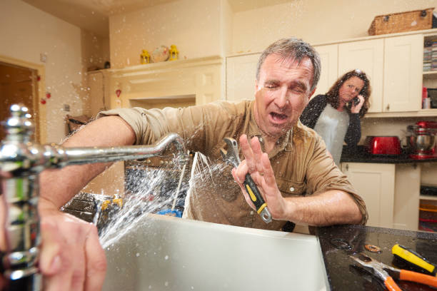 Water damage restoration process in CA